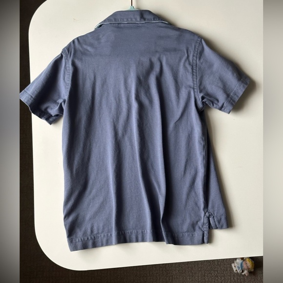 Psycho bunny polo VGUC size XS 5/6 blue short sleeve spring summer clothes kids - Picture 4 of 7